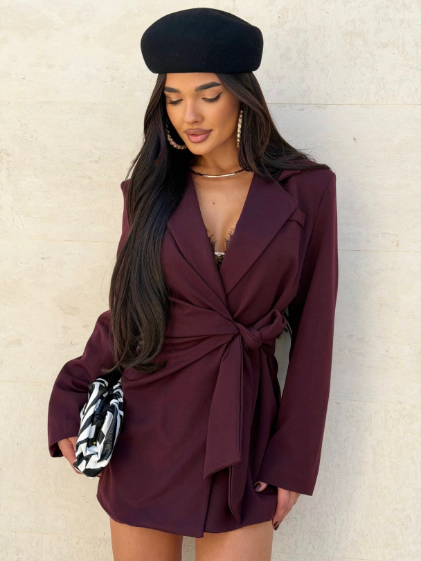 Блейзър рокля Mercury Burgundy