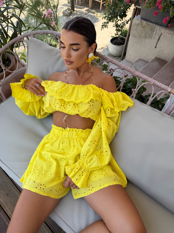 Къси панталонки Marabu Limoncello