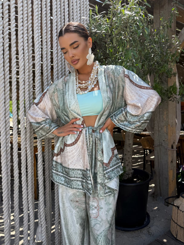Кимоно Mezaso Mint Breeze