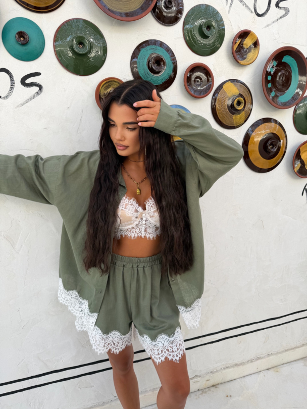 Риза Amangiri Olive Breeze