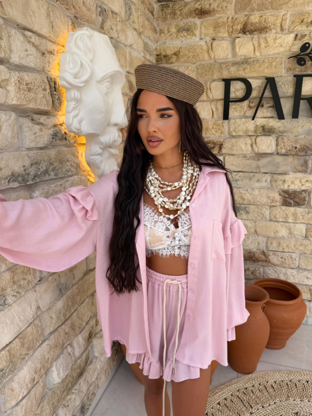 Риза House of Sun Powder Pink