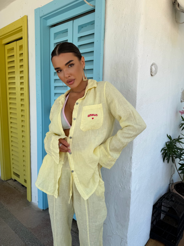 Риза лен Amoure Butter Yellow