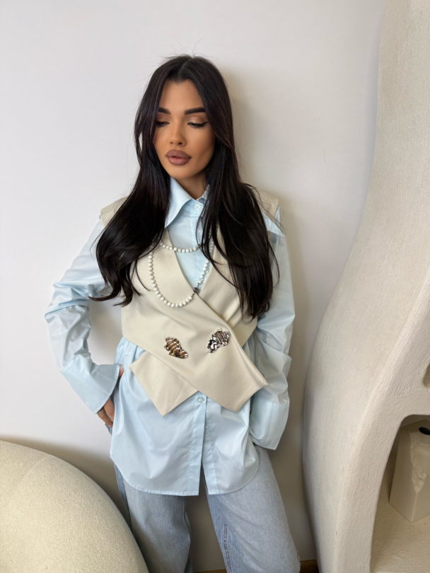 Риза Maribella Blue