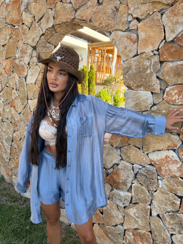 Риза Pearly Dusty Blue