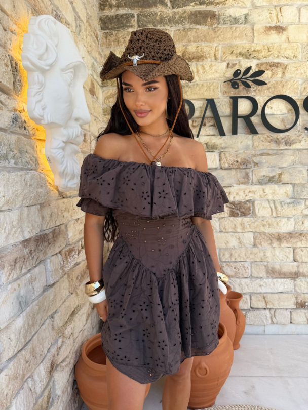Рокля Epoque Dark Chocolate