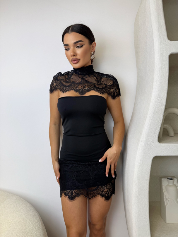 Рокля Meriems Black