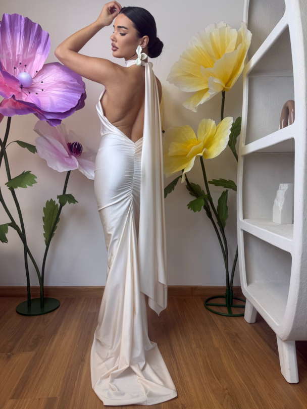 Рокля Mishell Creamy