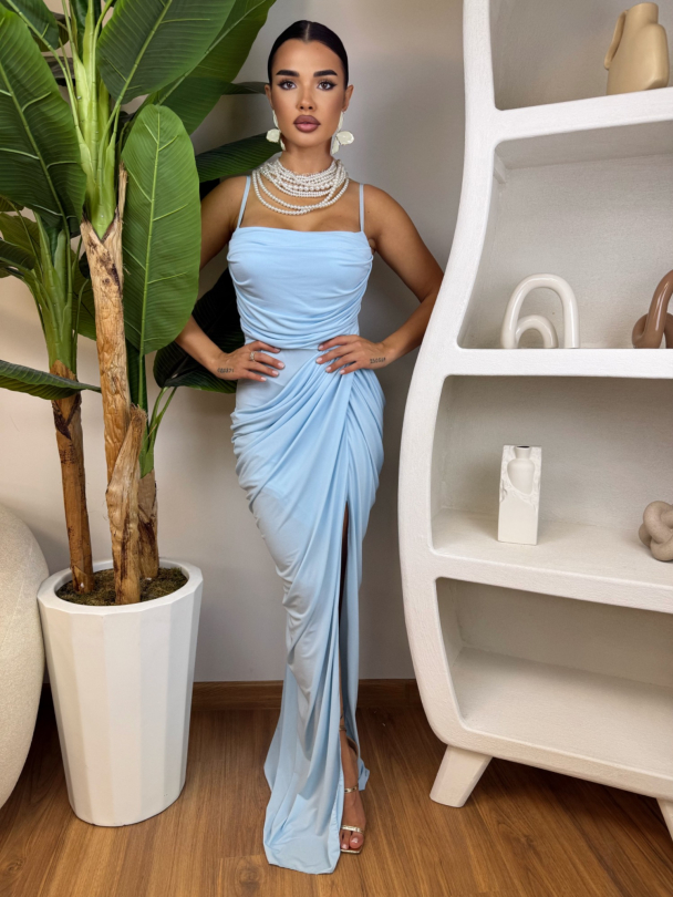 Рокля Ozone Sky Blue