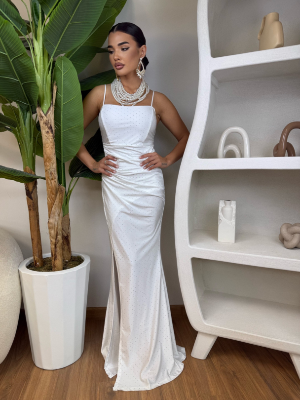 Рокля Trendo Sky White
