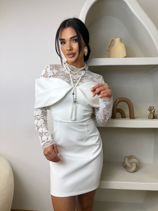 Рокля Verea White