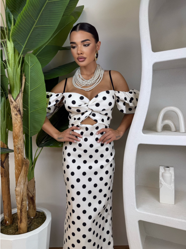 Рокля Zamema White