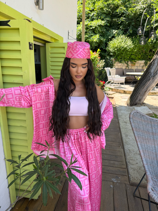Сет риза и кърпа за глава Lambadas Barbie Sunset