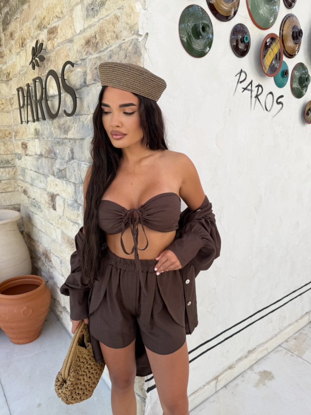 Топ лен Solara Coast Dark Chocolate 