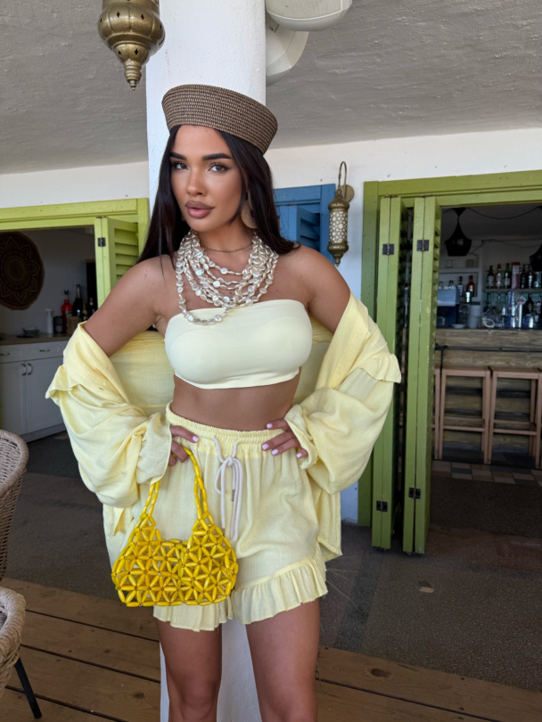 Топ Natalia Butter Yellow