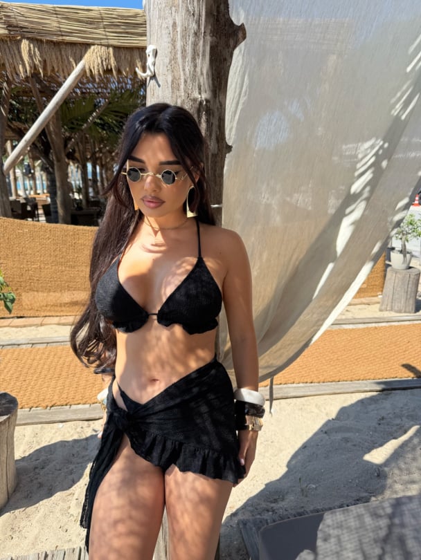 Троен сет Boheme Coast Black