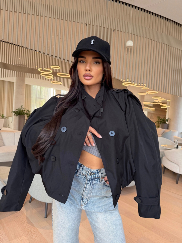 Яке тренч Anouk Black