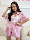 Къси панталонки Perox Pink