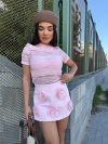 Пола панталонки Rossera Pink
