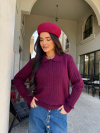 Пуловер Cloud Nine Burgundy