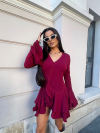 Рокля Ferenika Burgundy