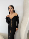 Рокля Frozen Black