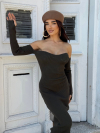 Рокля Marisolla Khaki