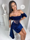 Рокля Velvet Blue