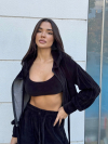 Сет суитшърт и топ OFF Duty Black