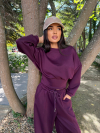 Суитшърт On Repeat Deep Plum