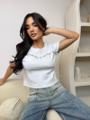 Тениска Brilliantly White