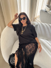 Тениска Summer Muse Black