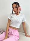 Тениска Yony White