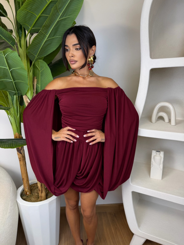 Рокля Jesenna Burgundy