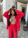 Риза лен Paros Cherry Pop