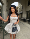 Рокля Bendis White