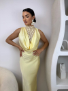 Рокля Dorissena Butter Yellow