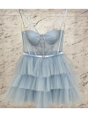 Рокля LBD Excluse Baby Blue