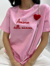 Тениска Amore Della Mama Pink