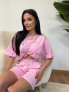 Тениска Kotto Baby Pink