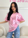 Тениска Messy Pink