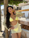 Троен сет бански и рокля Bellinia Butter Yellow