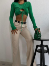 Блуза Caramella Green