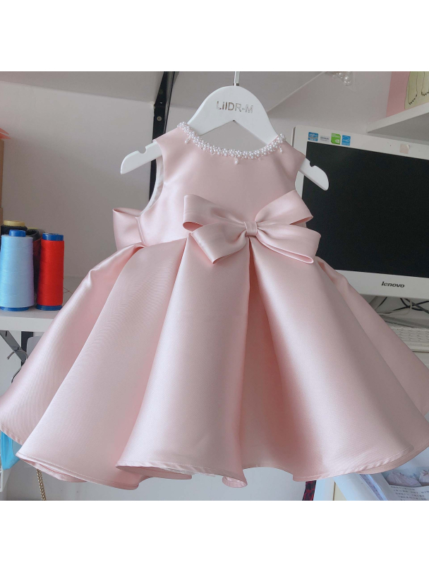 Детска рокля Meri Pink