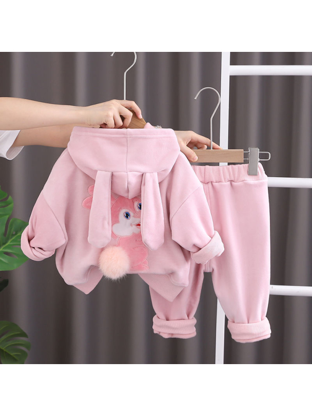 Детски сет Fluffy Bunny Pink