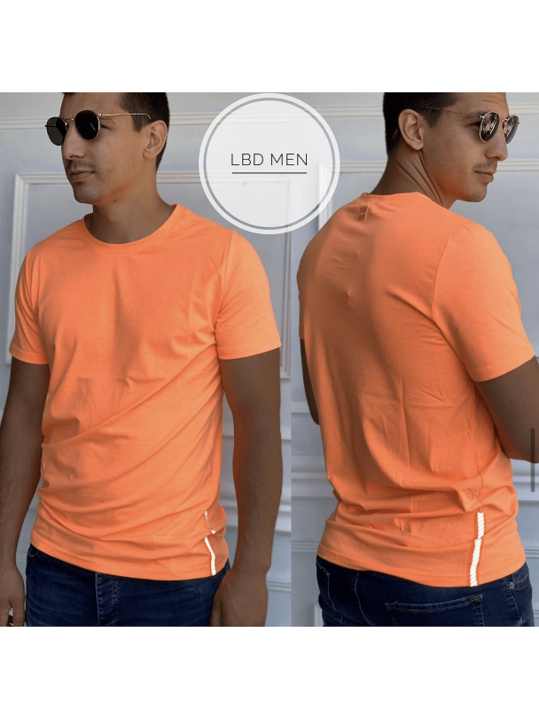 Мъжка тениска Teo Orange