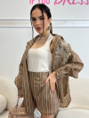 Къси панталонки Manilas Mocha Mousse