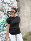 Сет топ и тениска Pompadour Black