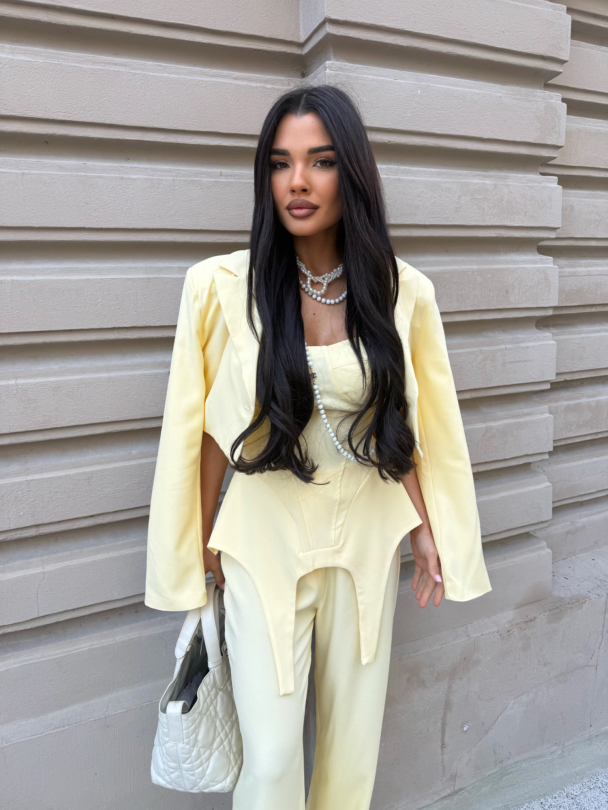 Блейзър Donald Butter Yellow