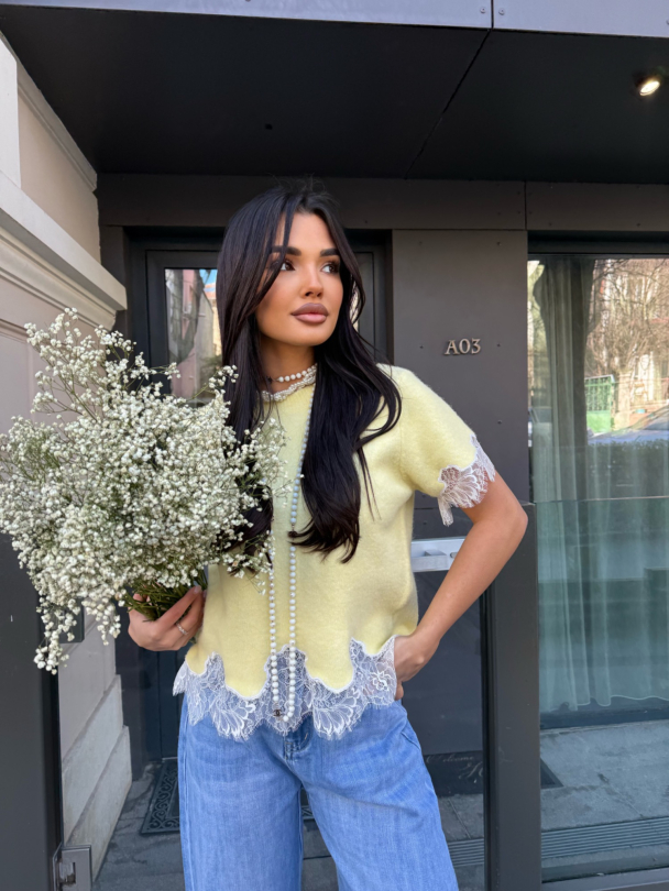 Блуза Anu Butter Yellow