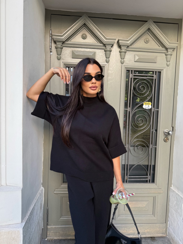 Блуза Frenchie Black